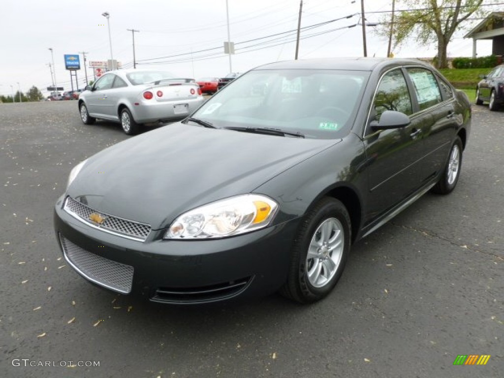 2012 Impala LS - Ashen Gray Metallic / Ebony photo #3