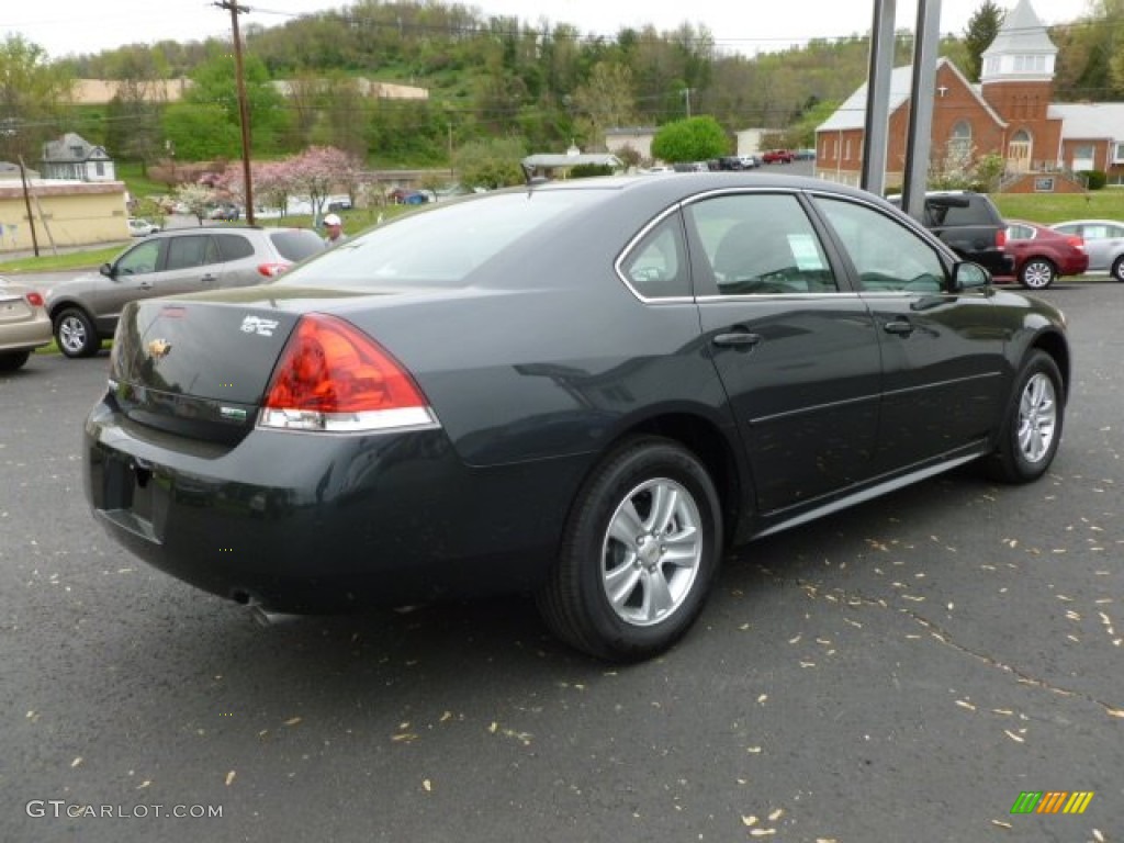 2012 Impala LS - Ashen Gray Metallic / Ebony photo #7