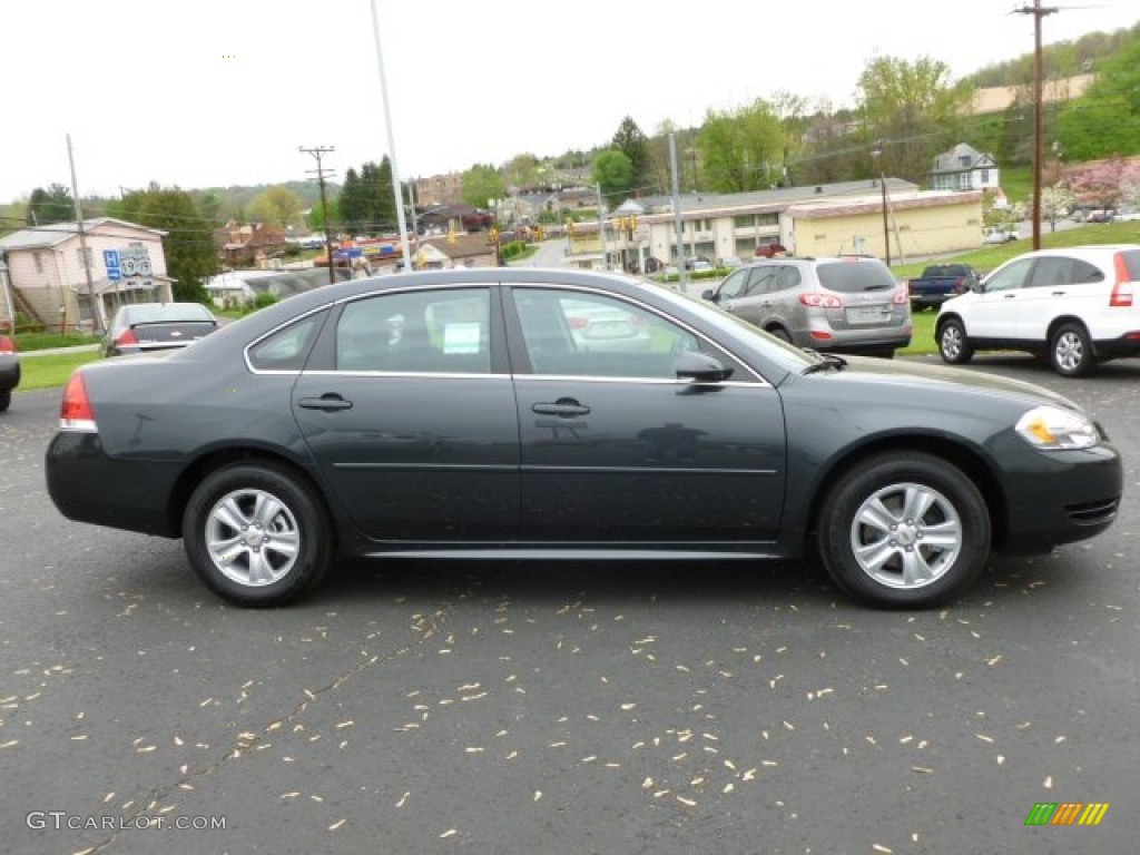 2012 Impala LS - Ashen Gray Metallic / Ebony photo #8