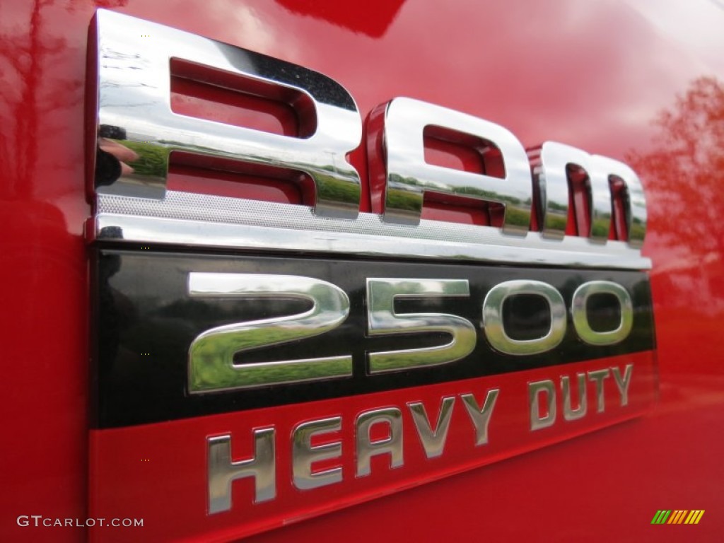 2012 Ram 2500 HD Big Horn Crew Cab 4x4 - Flame Red / Dark Slate/Medium Graystone photo #6