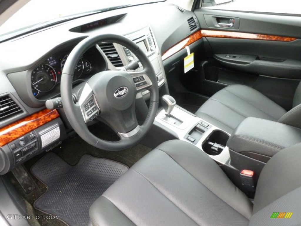 Off Black Interior 2012 Subaru Legacy 2.5i Limited Photo #64046105