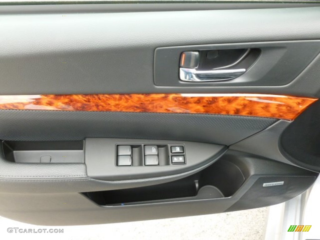 2012 Subaru Legacy 2.5i Limited Off Black Door Panel Photo #64046116