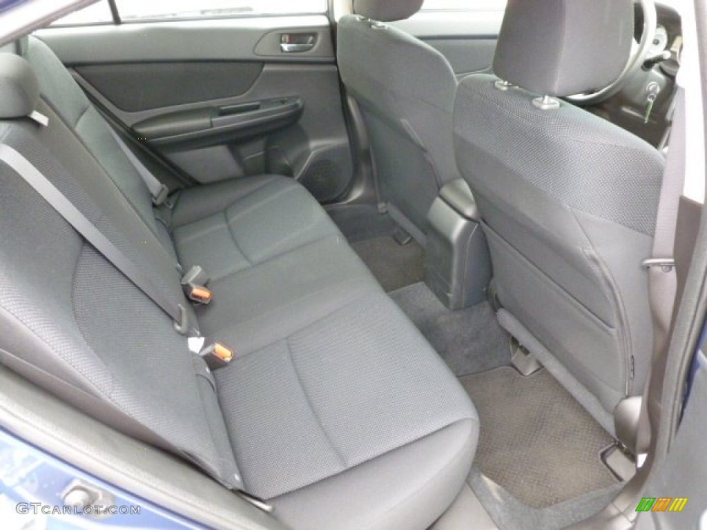 2012 Impreza 2.0i Premium 4 Door - Marine Blue Pearl / Black photo #11