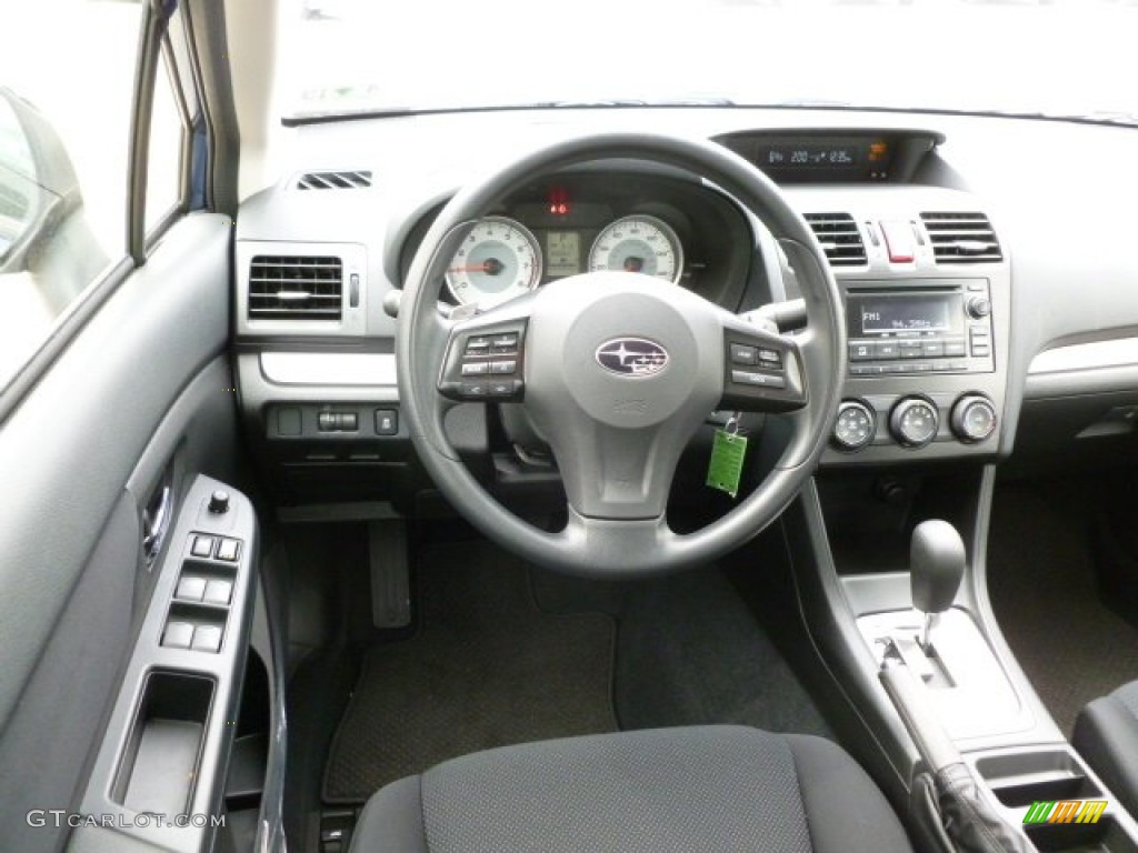 2012 Impreza 2.0i Premium 4 Door - Marine Blue Pearl / Black photo #13