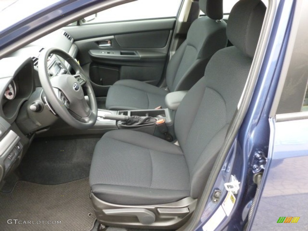 2012 Impreza 2.0i Premium 4 Door - Marine Blue Pearl / Black photo #14