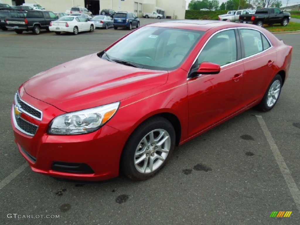 Crystal Red Tintcoat Chevrolet Malibu