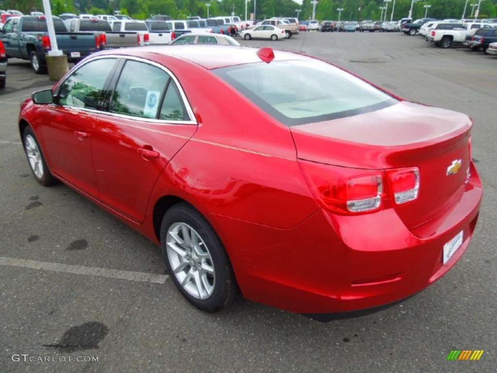2013 Malibu ECO - Crystal Red Tintcoat / Cocoa/Light Neutral photo #3
