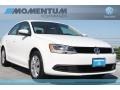 Candy White - Jetta SE Sedan Photo No. 1