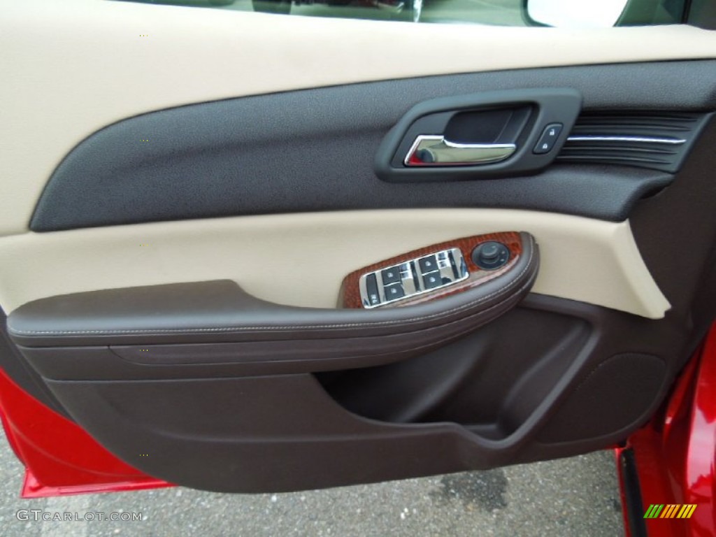 2013 Malibu ECO - Crystal Red Tintcoat / Cocoa/Light Neutral photo #10