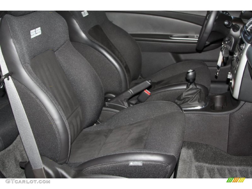 Ebony/Ebony UltraLux Interior 2009 Chevrolet Cobalt SS Coupe Photo #64048933