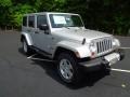 Bright Silver Metallic - Wrangler Unlimited Sahara 4x4 Photo No. 1