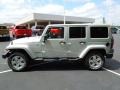 Bright Silver Metallic - Wrangler Unlimited Sahara 4x4 Photo No. 3