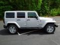 Bright Silver Metallic - Wrangler Unlimited Sahara 4x4 Photo No. 4