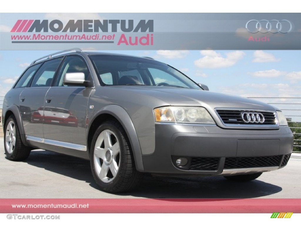 2004 Allroad 2.7T quattro Avant - Atlas Grey Metallic / Platinum/Saber Black photo #1