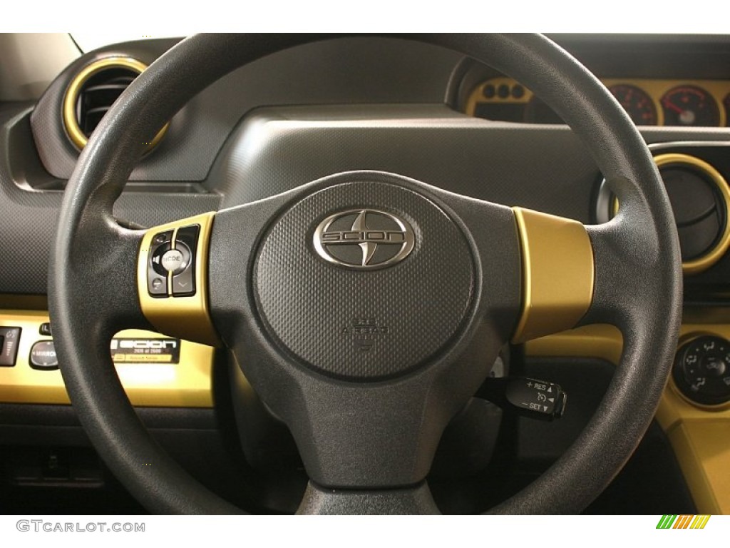 2008 Scion xB Release Series 5.0 Dark Gray Steering Wheel Photo #64051675