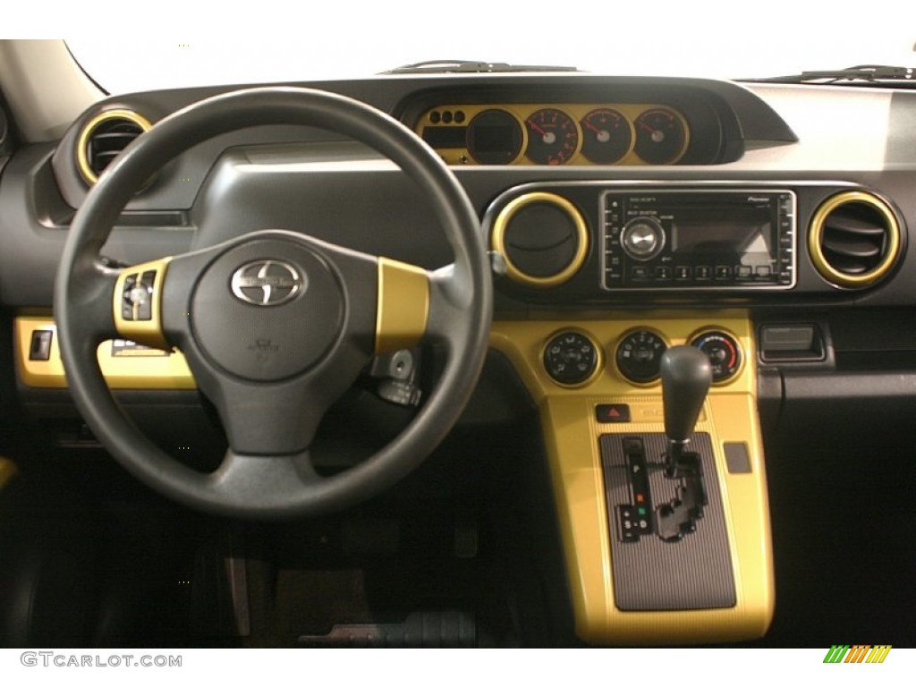 2008 Scion xB Release Series 5.0 Dark Gray Dashboard Photo #64051759
