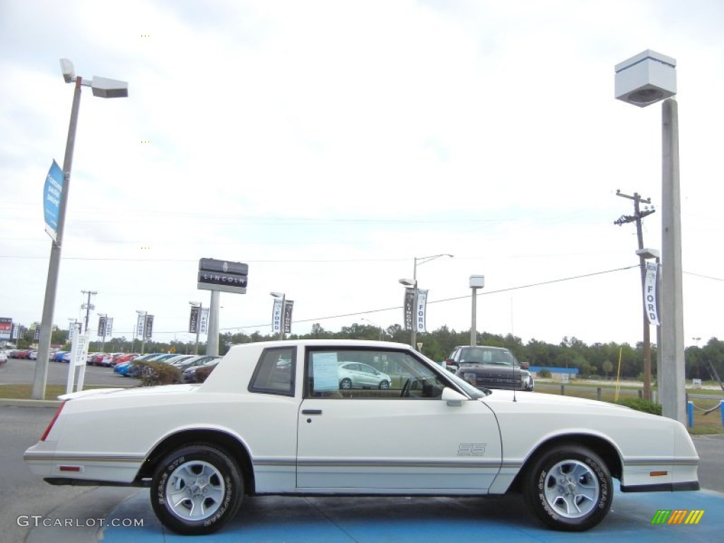 White 1988 Chevrolet Monte Carlo SS Exterior Photo #64052779