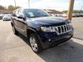 2012 True Blue Pearl Jeep Grand Cherokee Overland 4x4  photo #3