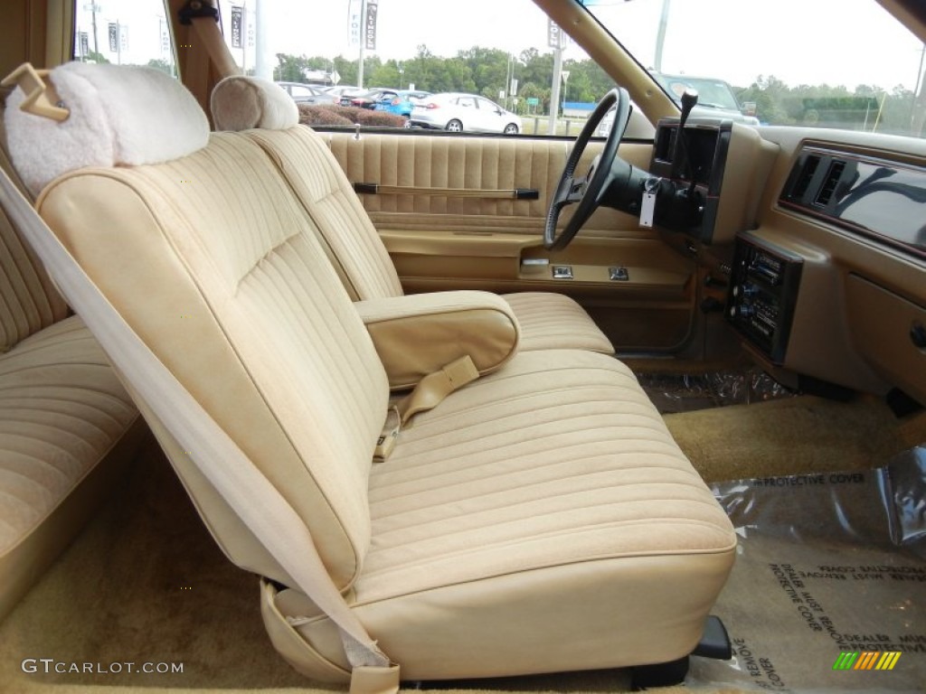 Saddle Interior 1988 Chevrolet Monte Carlo SS Photo #64052881