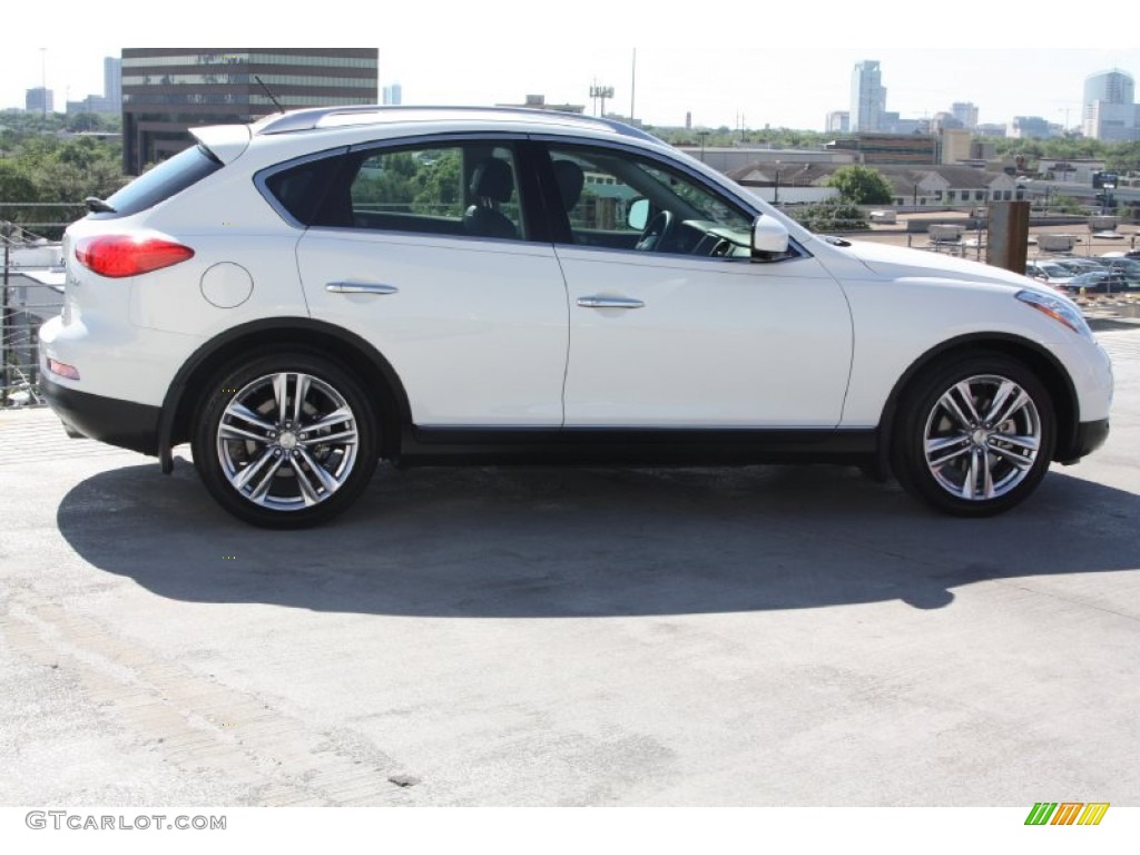 Moonlight White 2012 Infiniti EX 35 Exterior Photo #64052941