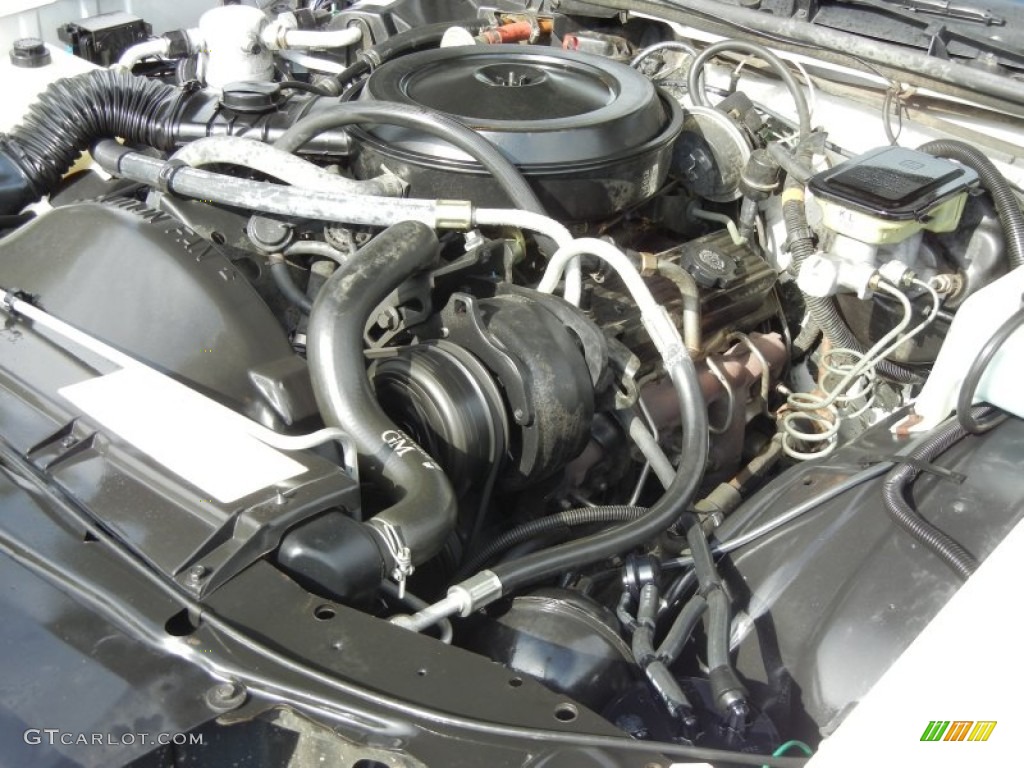 1988 Chevrolet Monte Carlo SS Engine Photos