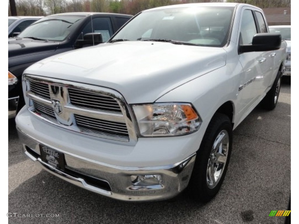 Bright White Dodge Ram 1500