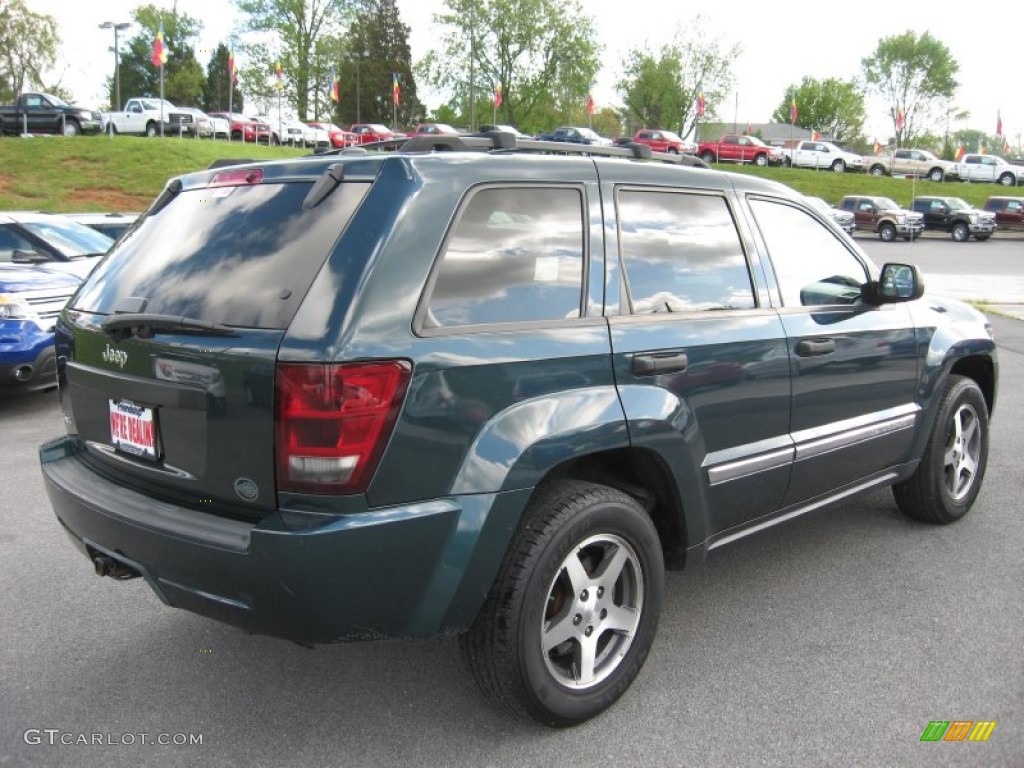 2005 Grand Cherokee Laredo 4x4 - Deep Beryl Green Pearl / Medium Slate Gray photo #3