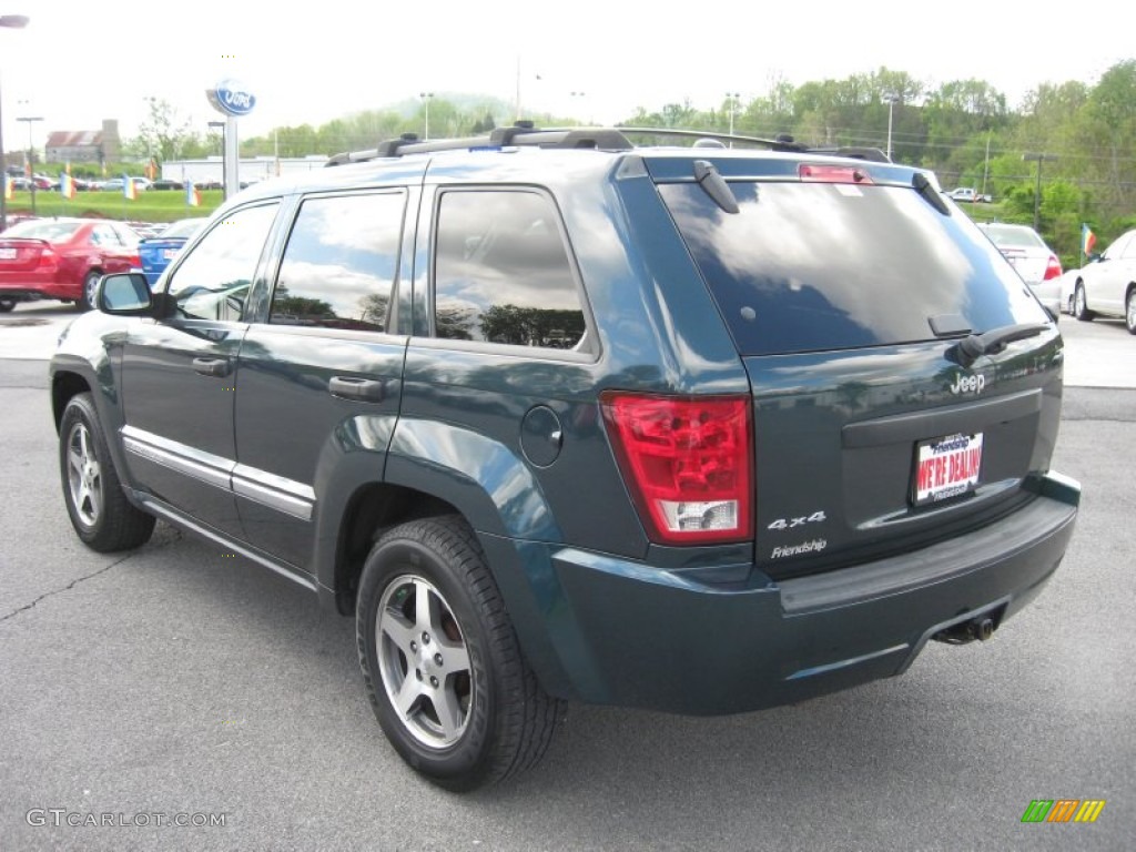 2005 Grand Cherokee Laredo 4x4 - Deep Beryl Green Pearl / Medium Slate Gray photo #5