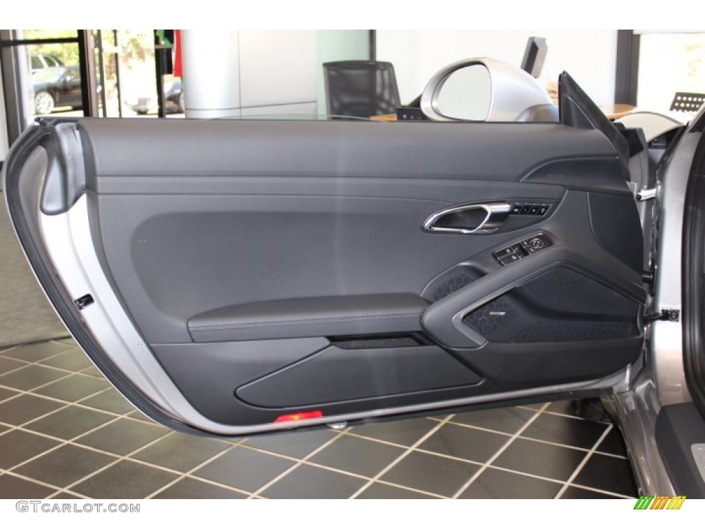 2012 Porsche New 911 Carrera S Coupe Black Door Panel Photo #64056394