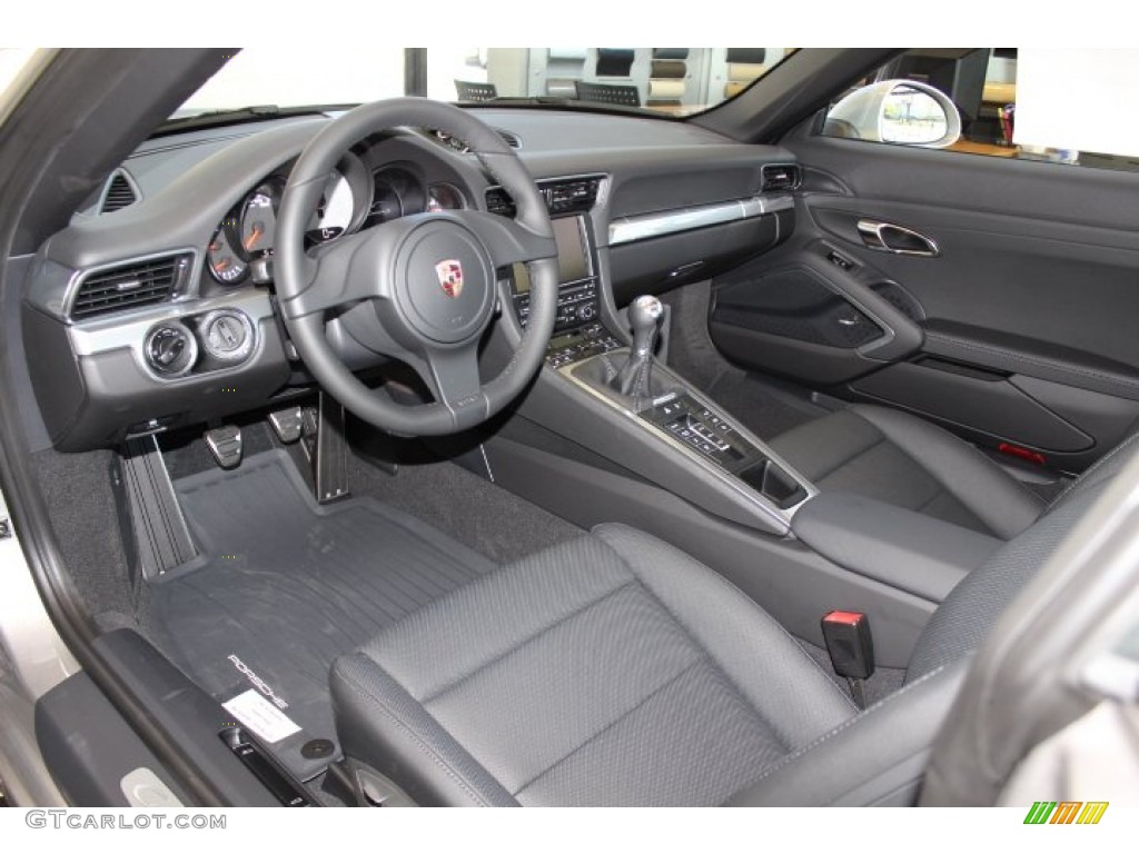 Black Interior 2012 Porsche New 911 Carrera S Coupe Photo #64056422