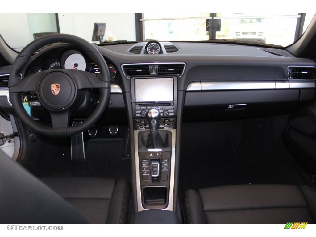 2012 Porsche New 911 Carrera S Coupe Black Dashboard Photo #64056448