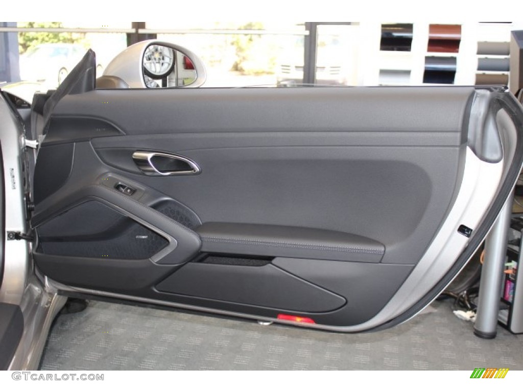 2012 Porsche New 911 Carrera S Coupe Black Door Panel Photo #64056515
