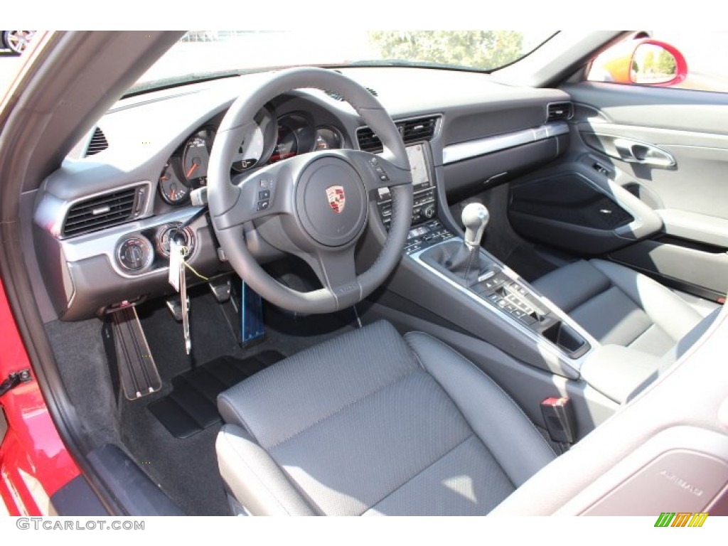 Black Interior 2012 Porsche New 911 Carrera S Coupe Photo #64057027