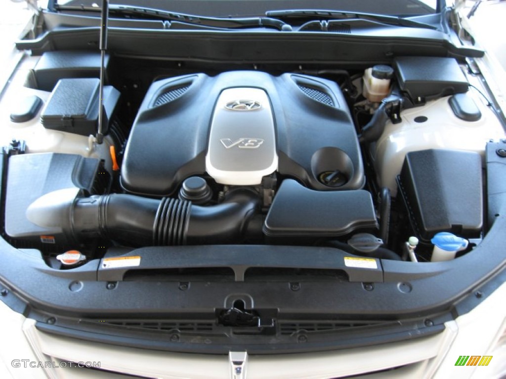 2010 Hyundai Genesis 4.6 Sedan 4.6 Liter DOHC 32-Valve Dual CVVT V8 Engine Photo #64057240