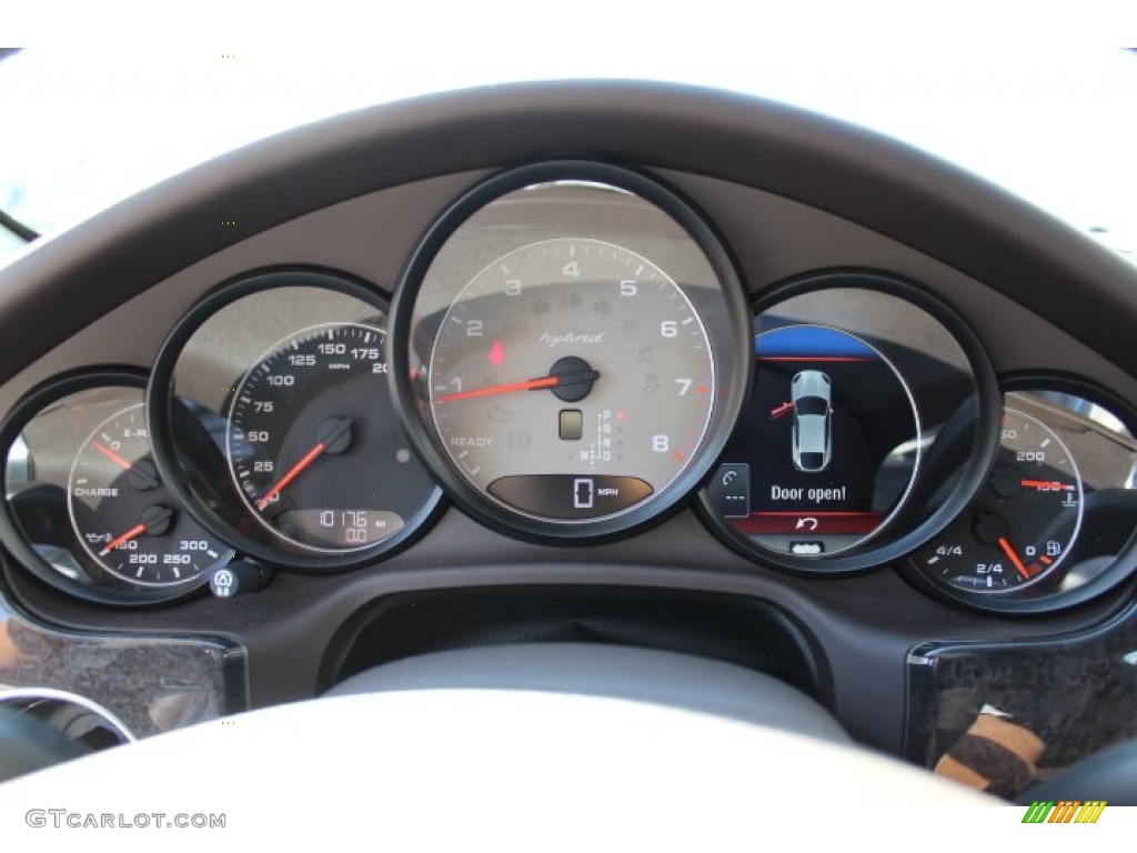 2012 Porsche Panamera S Hybrid Gauges Photo #64057317