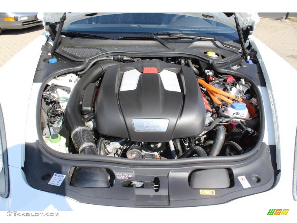 2012 Porsche Panamera S Hybrid 3.0 Liter DFI Supercharged DOHC 24-Valve VVT V6 Gasoline/Electric Hybrid Engine Photo #64057418