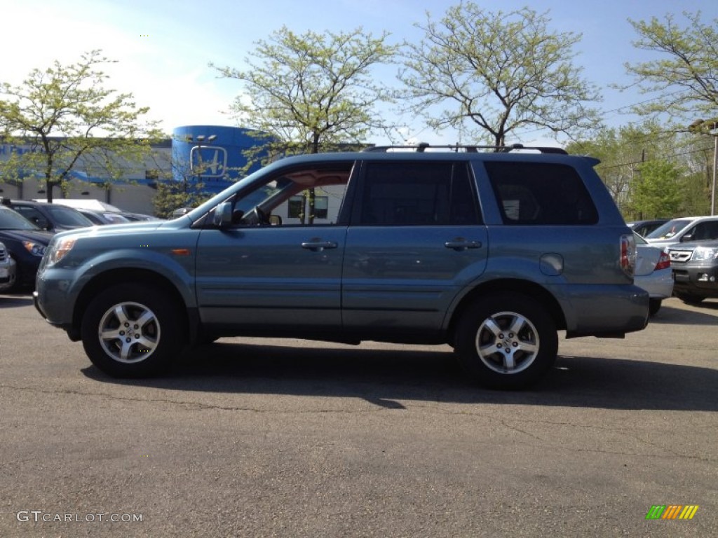 Steel Blue Metallic Honda Pilot