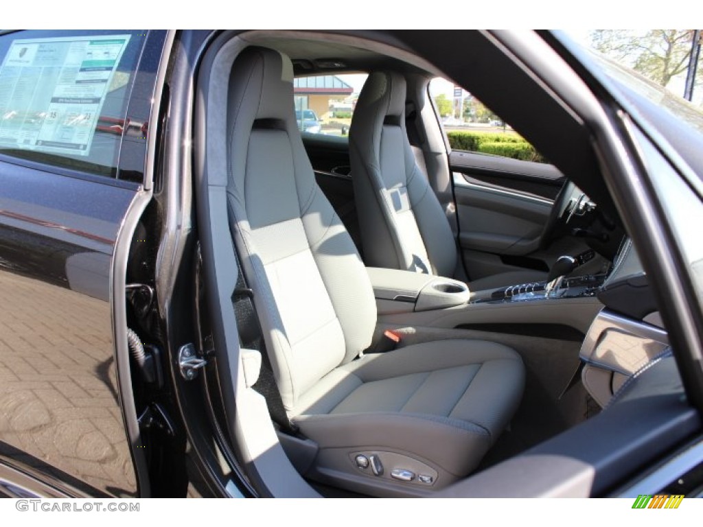 2012 Panamera Turbo S - Carbon Grey Metallic / Platinum Grey photo #20