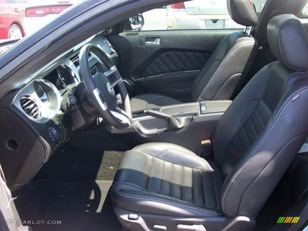 2011 Mustang GT Premium Coupe - Ebony Black / Charcoal Black photo #7