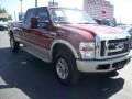 Dark Copper Metallic 2008 Ford F350 Super Duty King Ranch Crew Cab 4x4