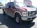 2008 Dark Copper Metallic Ford F350 Super Duty King Ranch Crew Cab 4x4  photo #1