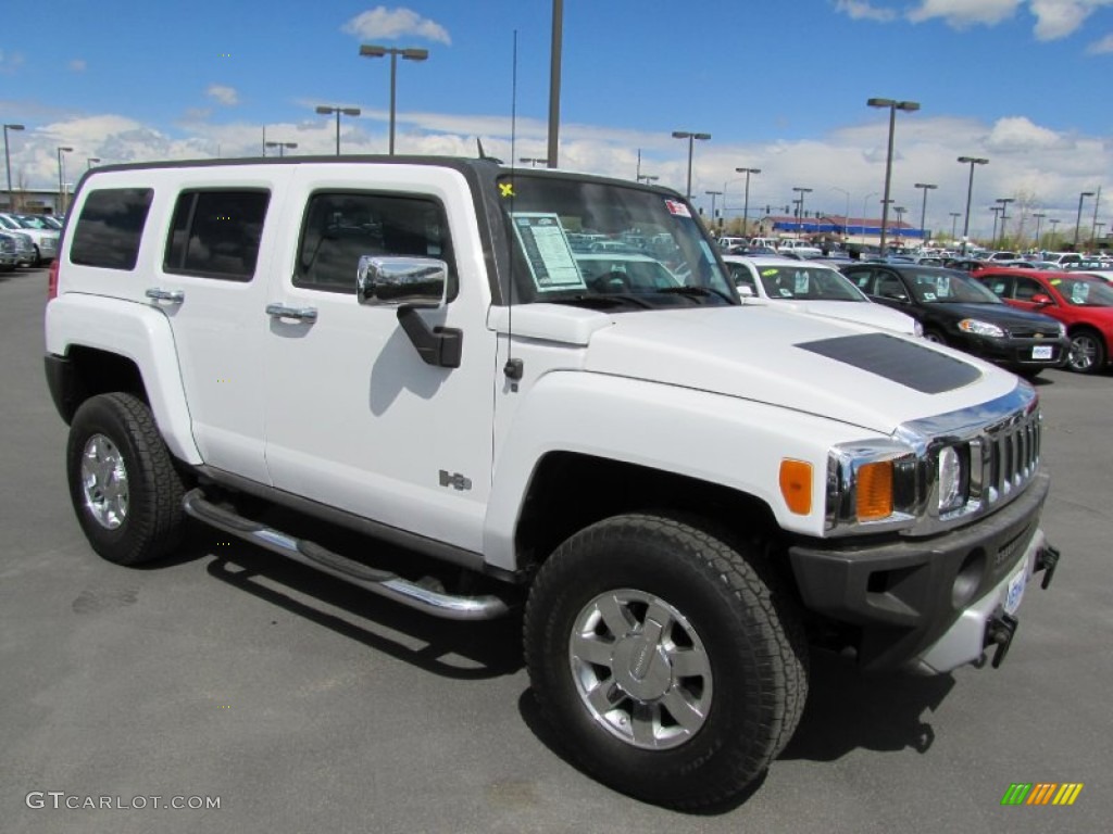 Birch White Hummer H3