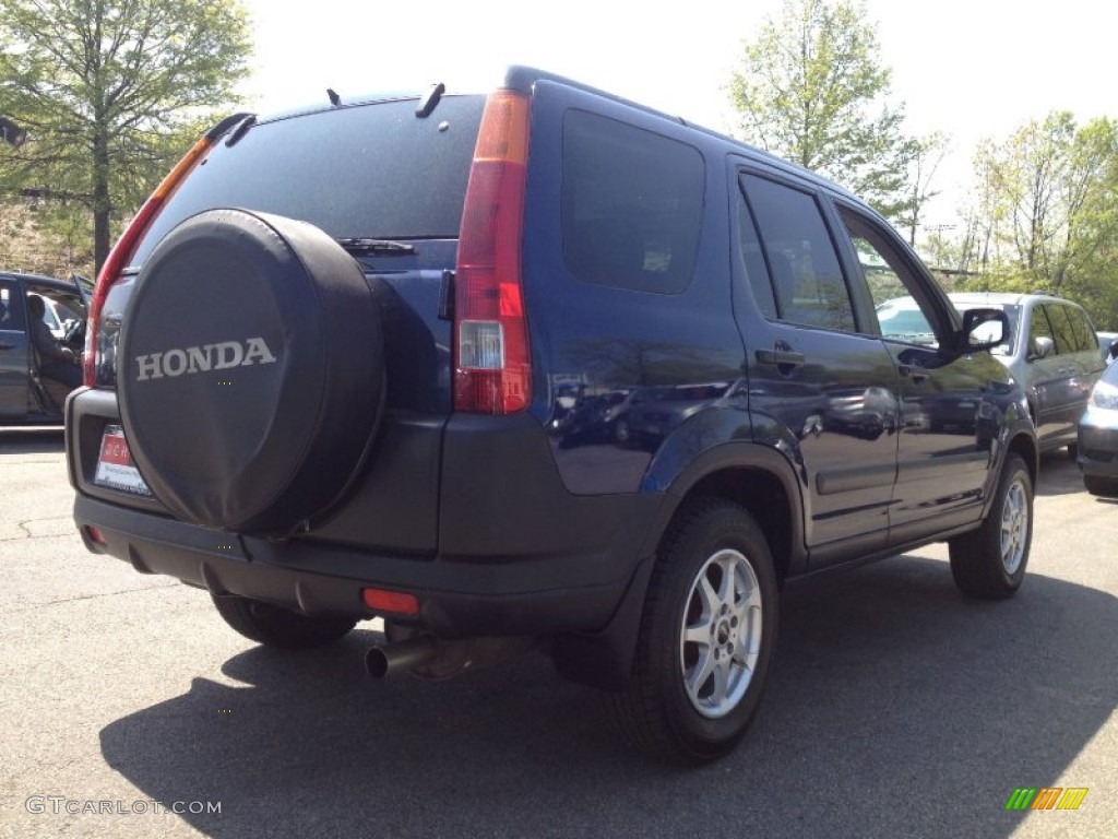 2003 CR-V EX 4WD - Eternal Blue Pearl / Black photo #8