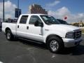 Oxford White - F250 Super Duty XLT Crew Cab Photo No. 1
