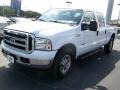 Oxford White - F250 Super Duty XLT Crew Cab Photo No. 7