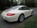 2009 Cream White Porsche 911 Carrera S Coupe  photo #6