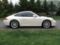 2009 Cream White Porsche 911 Carrera S Coupe  photo #7