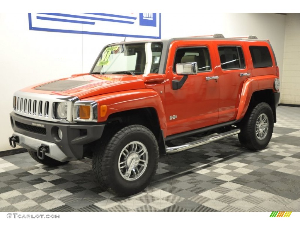 Solar Flare Metallic 2008 Hummer H3 Alpha Exterior Photo #64061431