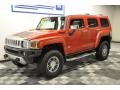 Solar Flare Metallic 2008 Hummer H3 Alpha Exterior