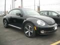 2012 Black Volkswagen Beetle Turbo  photo #1